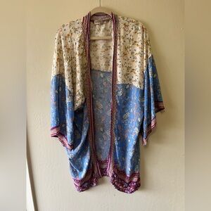 Gigio boho Floral Kimono Cardigan - size xl